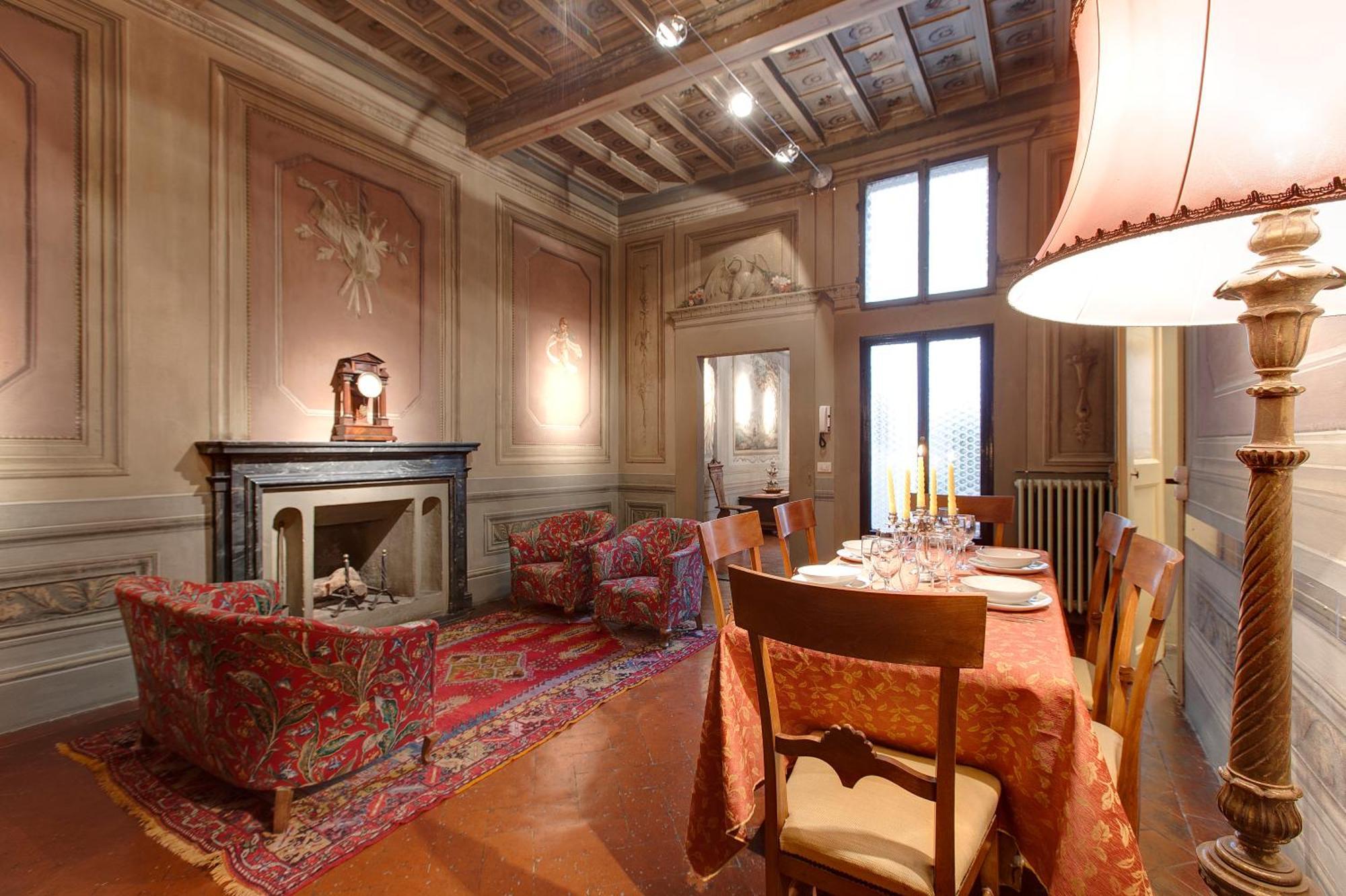 Palazzo Bucciolini Florença Quarto foto