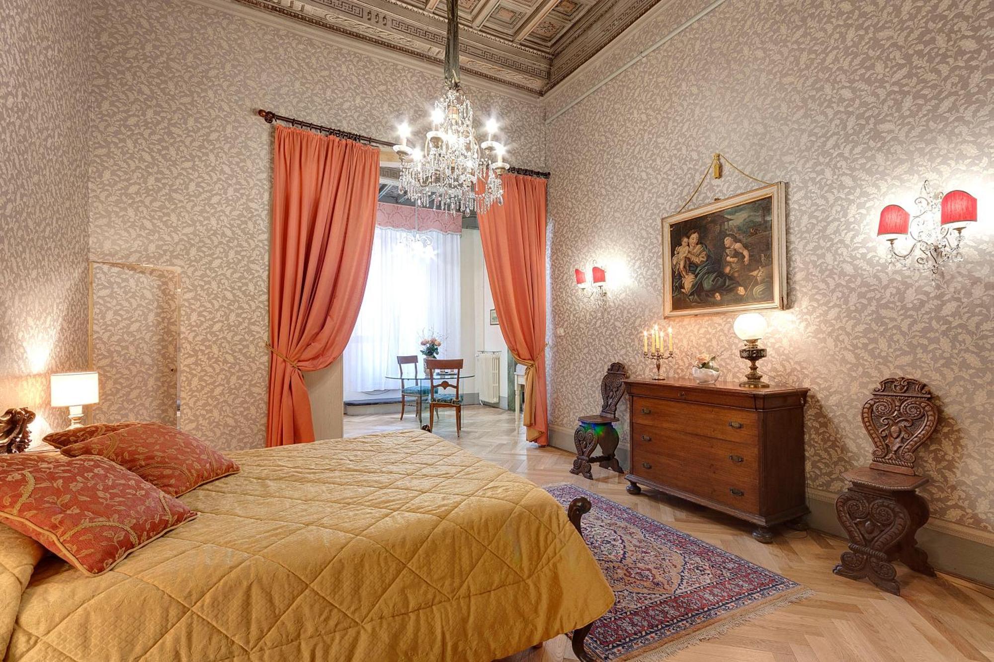 Palazzo Bucciolini Florença Quarto foto