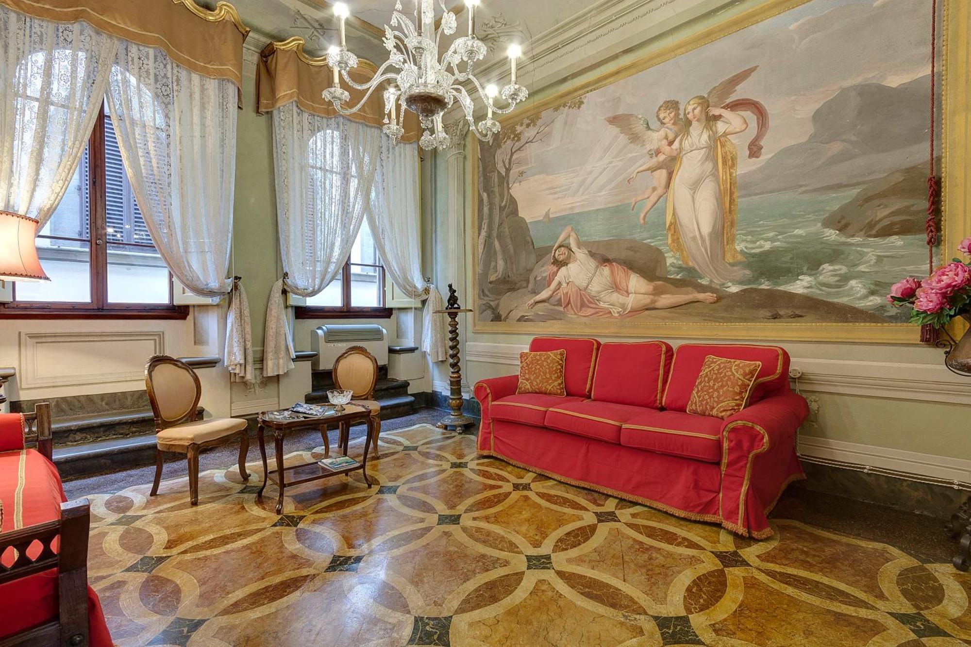 Palazzo Bucciolini Florença Quarto foto